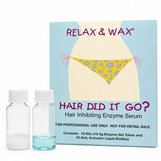 Hair Did it Go? Advanced Post-Wax Hair Inhibiting Enzyme - to help slow regrowth