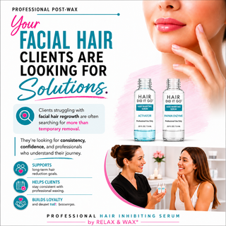 Hair Did it Go? Advanced Post-Wax Hair Inhibiting Enzyme - to help slow regrowth