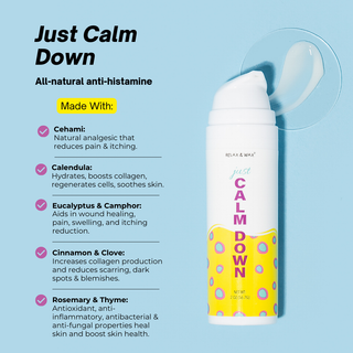Just Calm Down- All Natural Antihistamine Alternative